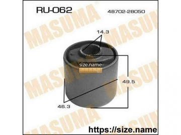 Suspension bush RU-062 (MASUMA)