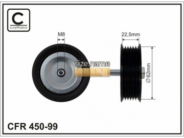 Idler pulley 450-99 (Caffaro)