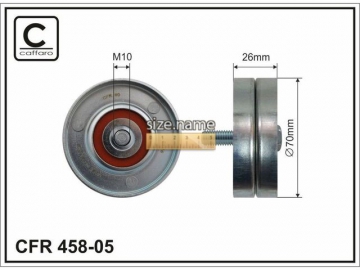 Idler pulley 458-05 (Caffaro)