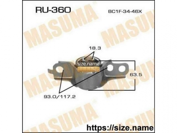 Suspension bush RU-360 (MASUMA)
