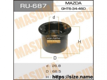 Suspension bush RU-687 (MASUMA)