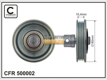 Idler pulley 500002 (Caffaro)