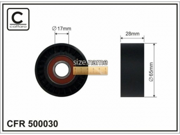 Idler pulley 500030 (Caffaro)