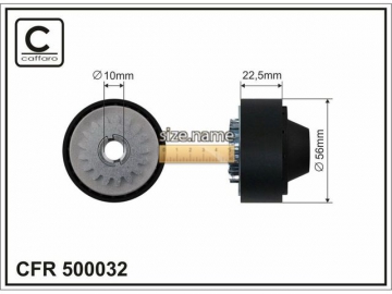 Idler pulley 500032 (Caffaro)