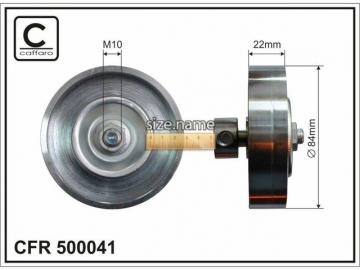 Idler pulley 500041 (Caffaro)
