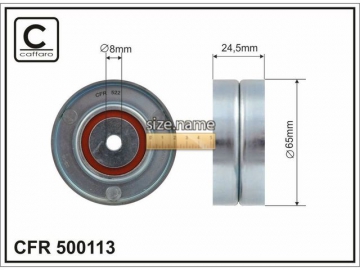Idler pulley 500113 (Caffaro)