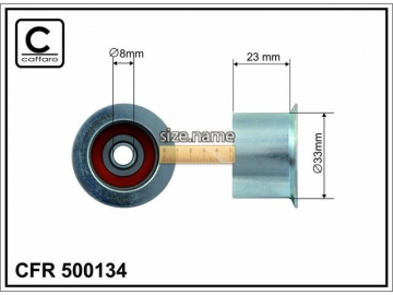 Idler pulley 500134 (Caffaro)