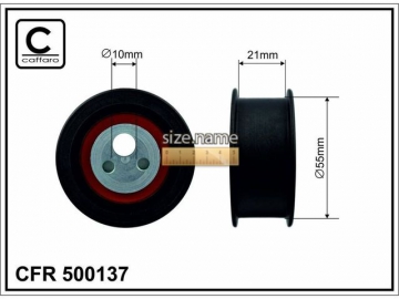 Idler pulley 500137 (Caffaro)