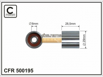 Idler pulley 500195 (Caffaro)