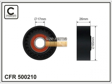 Idler pulley 500210 (Caffaro)