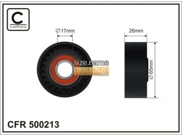 Idler pulley 500213 (Caffaro)