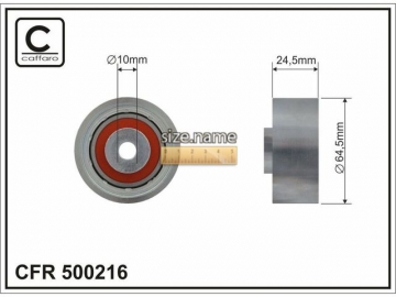 Idler pulley 500216 (Caffaro)