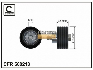 Idler pulley 500218 (Caffaro)
