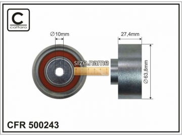 Idler pulley 500243 (Caffaro)