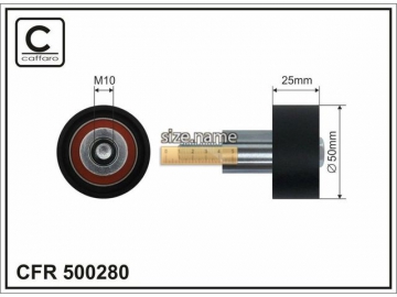 Idler pulley 500280 (Caffaro)