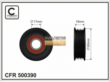 Idler pulley 500390 (Caffaro)