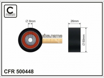 Idler pulley 500448 (Caffaro)