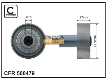 Idler pulley 500479 (Caffaro)