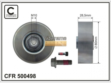 Idler pulley 500498 (Caffaro)