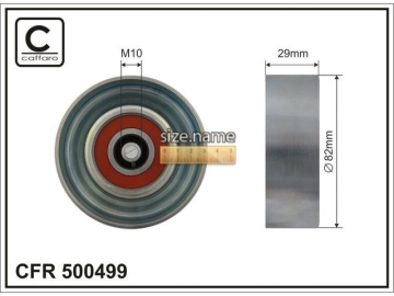 Idler pulley 500499 (Caffaro)