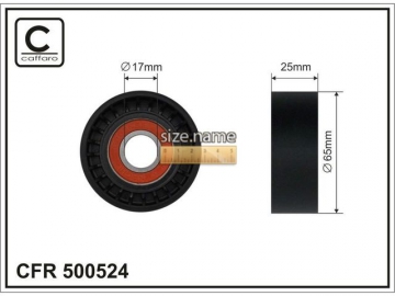 Idler pulley 500524 (Caffaro)