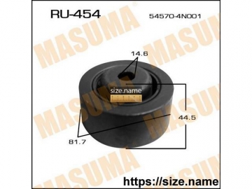 Suspension bush RU-454 (MASUMA)
