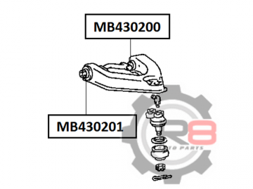 Сайлентблок MB430200 (R8)