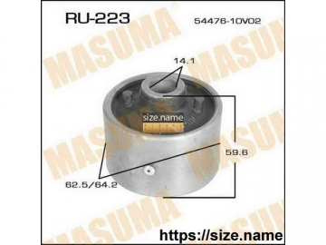Suspension bush RU-223 (MASUMA)