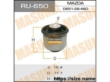 Suspension bush RU-650 (MASUMA)