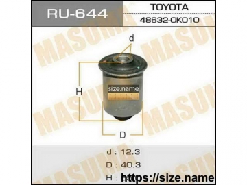Suspension bush RU-644 (MASUMA)