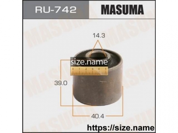 Suspension bush RU-742 (MASUMA)