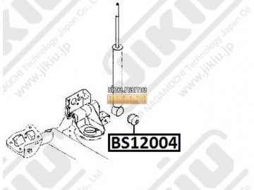 Suspension bush BS12004 (JIKIU)