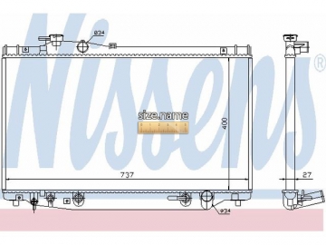 Engine Radiator 64765 (Nissens)