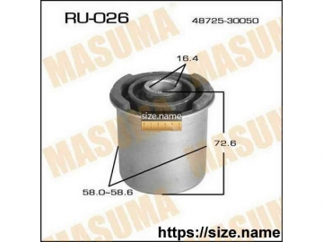 Suspension bush RU-026 (MASUMA)