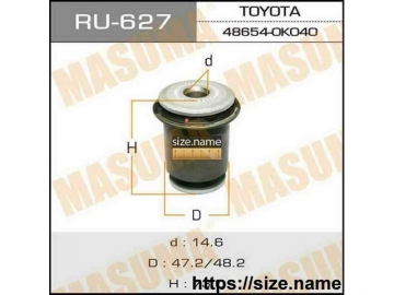 Suspension bush RU-627 (MASUMA)