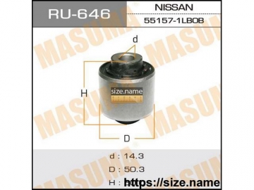 Suspension bush RU-646 (MASUMA)
