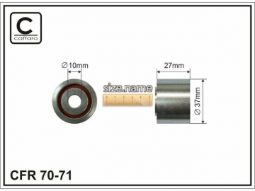Idler pulley 70-71 (Caffaro)