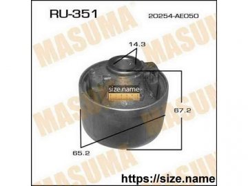 Suspension bush RU-351 (MASUMA)