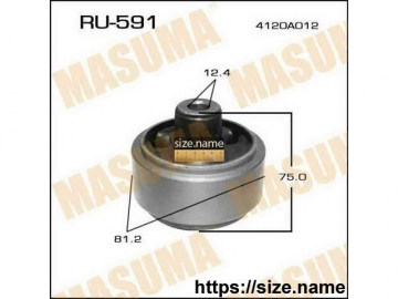 Suspension bush RU-591 (MASUMA)