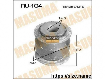 Suspension bush RU-104 (MASUMA)
