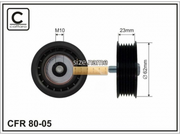 Idler pulley 80-05 (Caffaro)
