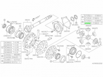 Oil Seal 806735290 (SUBARU)