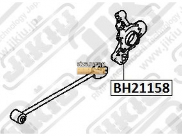 Suspension bush BH21158 (JIKIU)