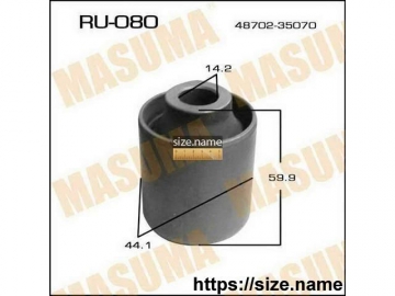 Suspension bush RU-080 (MASUMA)
