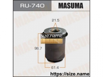 Suspension bush RU-740 (MASUMA)