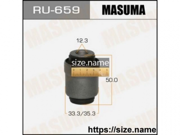 Suspension bush RU-659 (MASUMA)