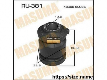 Suspension bush RU-381 (MASUMA)