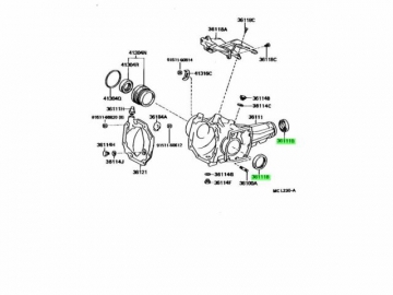 Oil Seal 90311-38042 (TOYOTA)