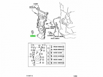 Oil Seal 90311-38078 (TOYOTA)