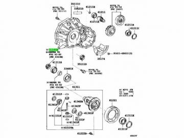 Oil Seal 90311-49003 (TOYOTA)